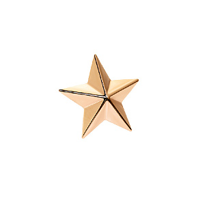 Звезда из золота Аврора 74121