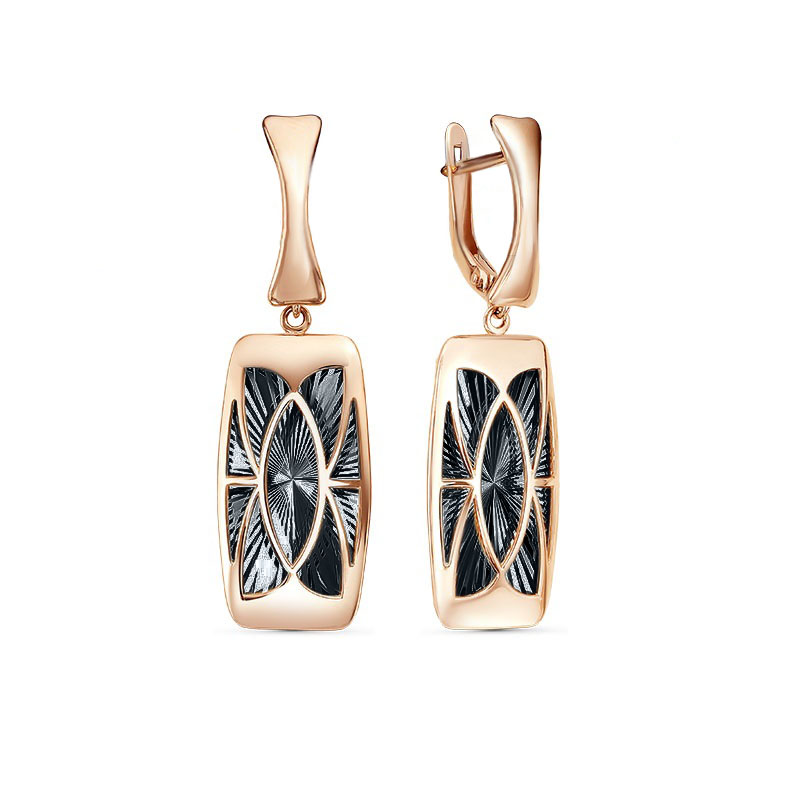 Серьги из золота RUSGOLDART 2652710 1 2
