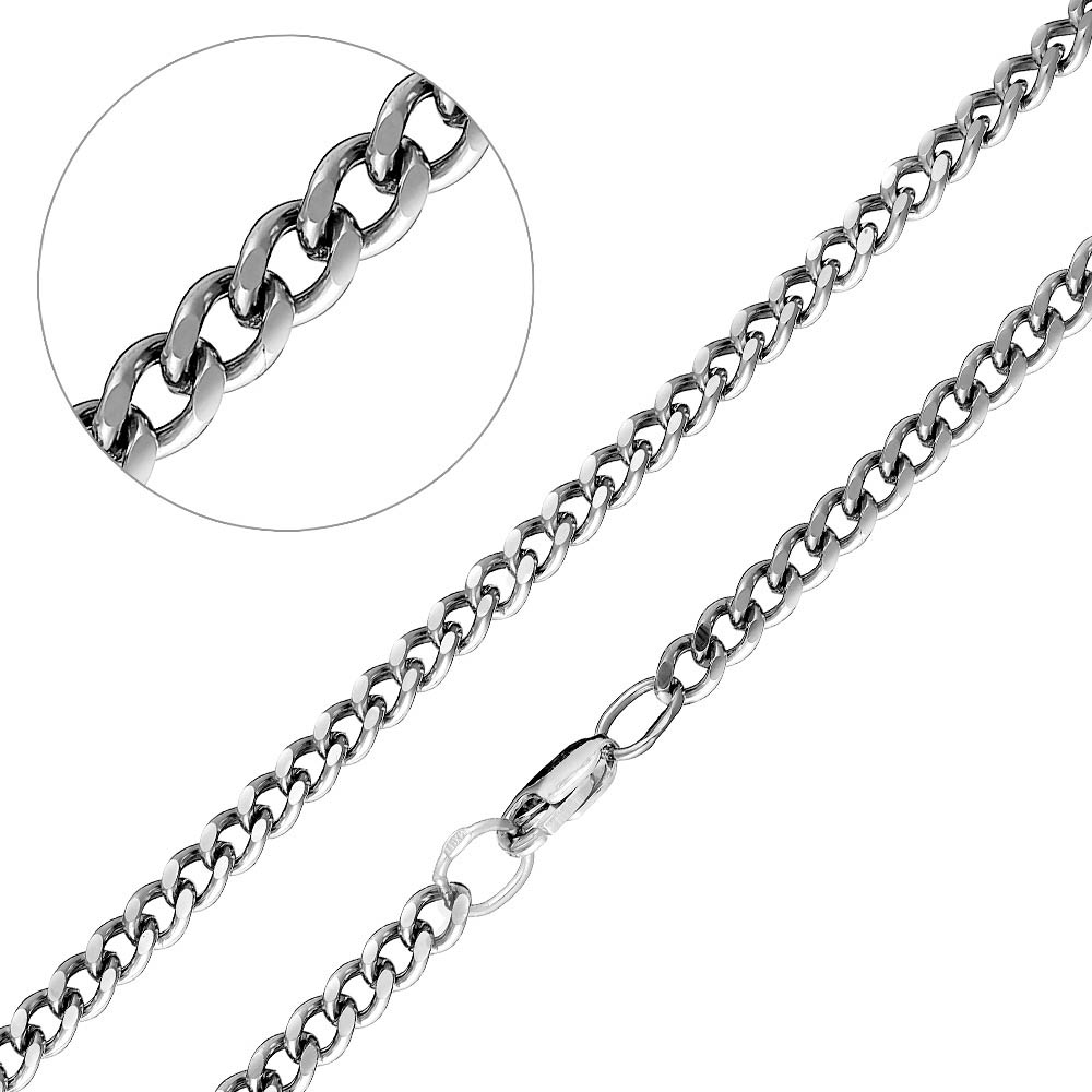 Цепь из серебра Сильвер Лайн ЖРДр 681 60