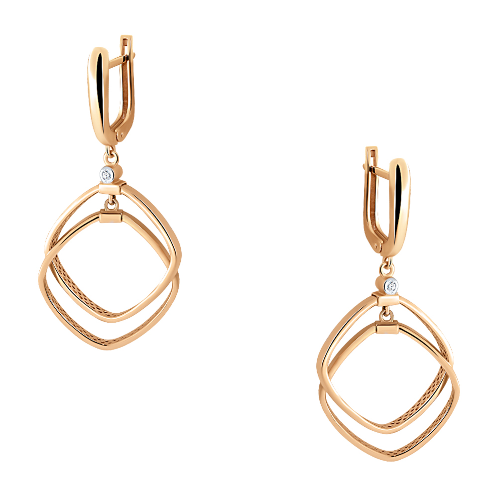 Серьги из золота BERGER 120168