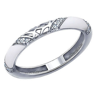 Кольцо из серебра SOKOLOV 94011336