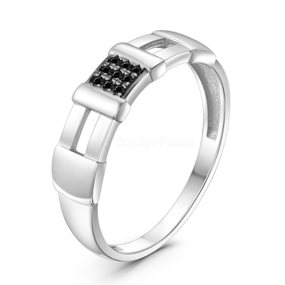 Кольцо из серебра Серебро России К-7329чр416