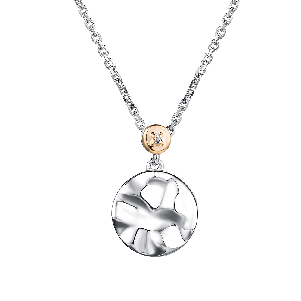 Колье из серебра АЛЬКОР 06-2102/000Б-00