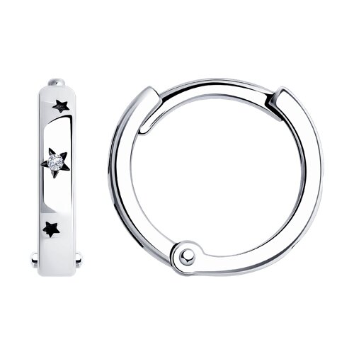 Серьги из серебра SOKOLOV 95020097