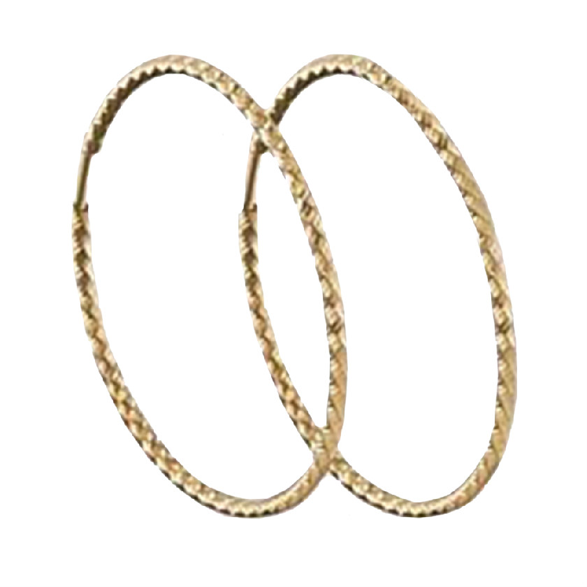 Серьги кольца из золота SOKOLOV 140154