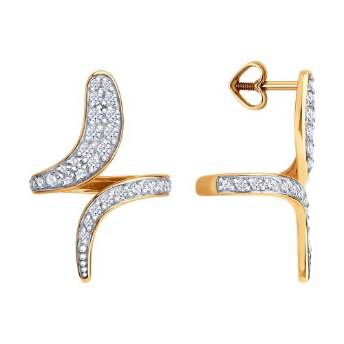 Серьги из золота SOKOLOV 51-122-02967-1