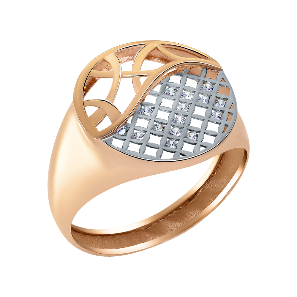 Кольцо из золота RUSGOLDART П1547107 1 1 1