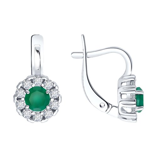 Серьги из серебра SOKOLOV 92023182