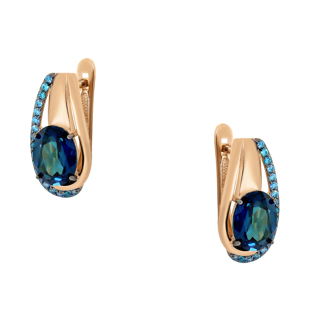 Серьги из золота Maskom 200-1645_tplst-107