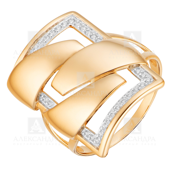 Кольцо из золота кл3854-01