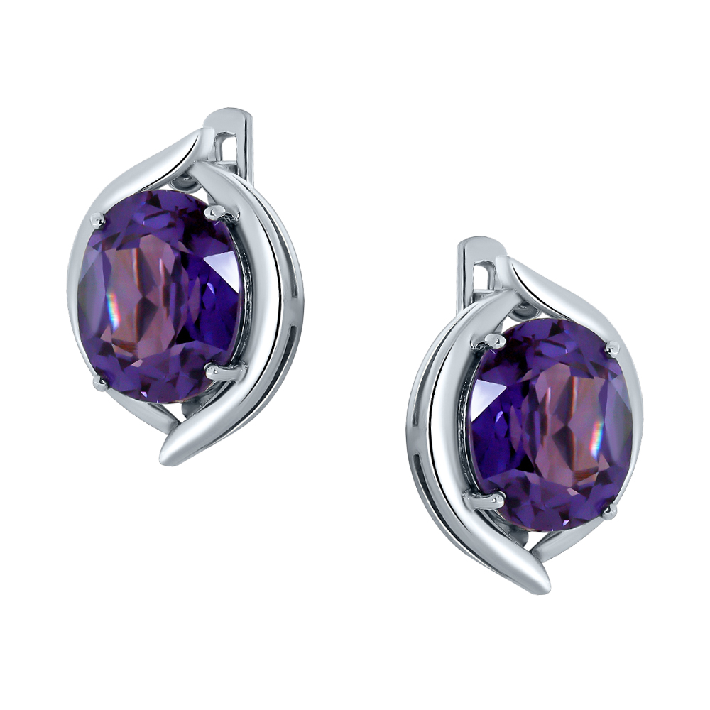 Серьги из серебра Русский СтилЬ 34265802