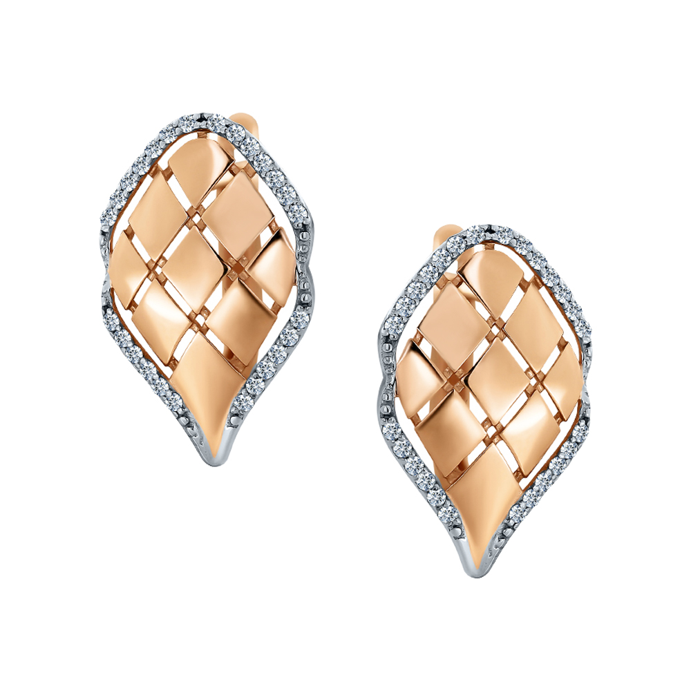 Серьги из золота Алекси 022109