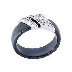 Кольцо из серебра Evora 641688