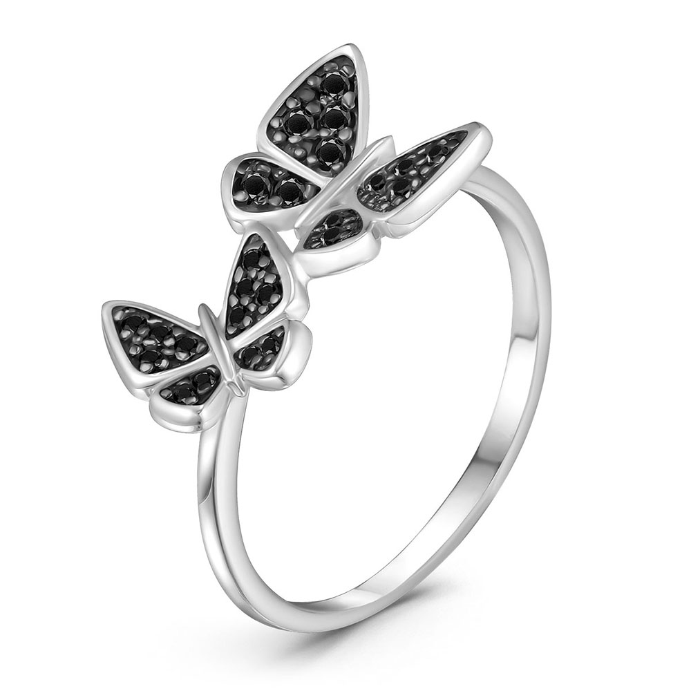 Кольцо из серебра Серебро России к-7264чр416