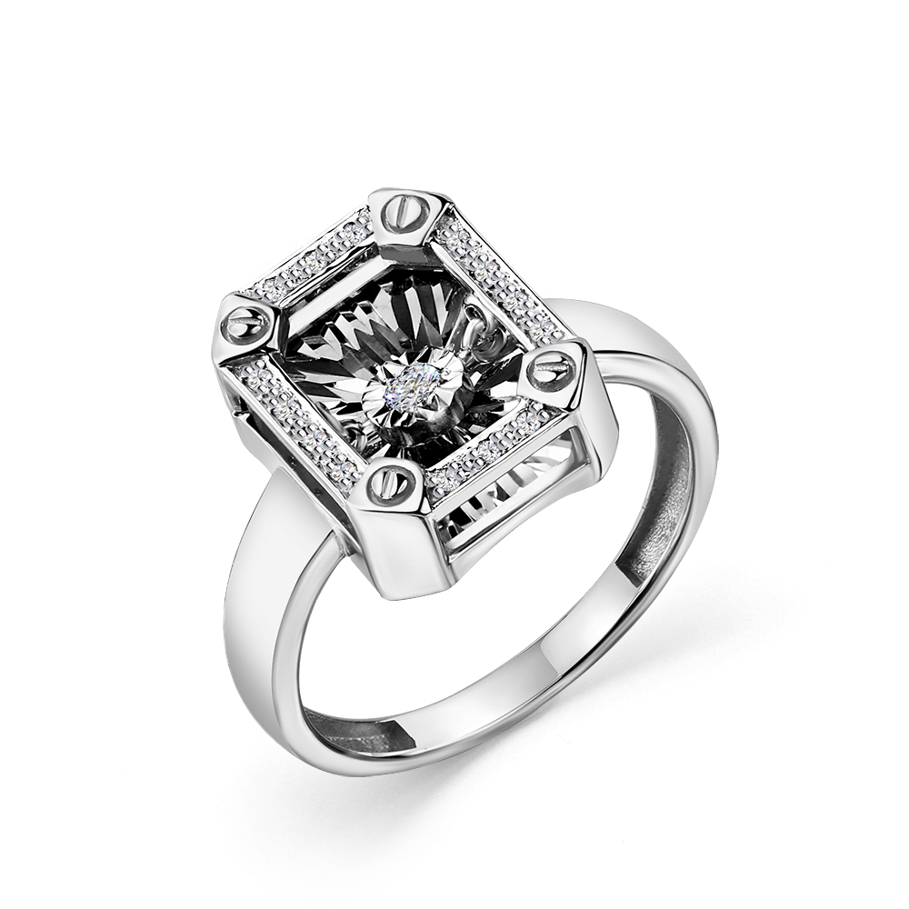 Кольцо с бриллиантом grigoriev 01-12-51083-31-00