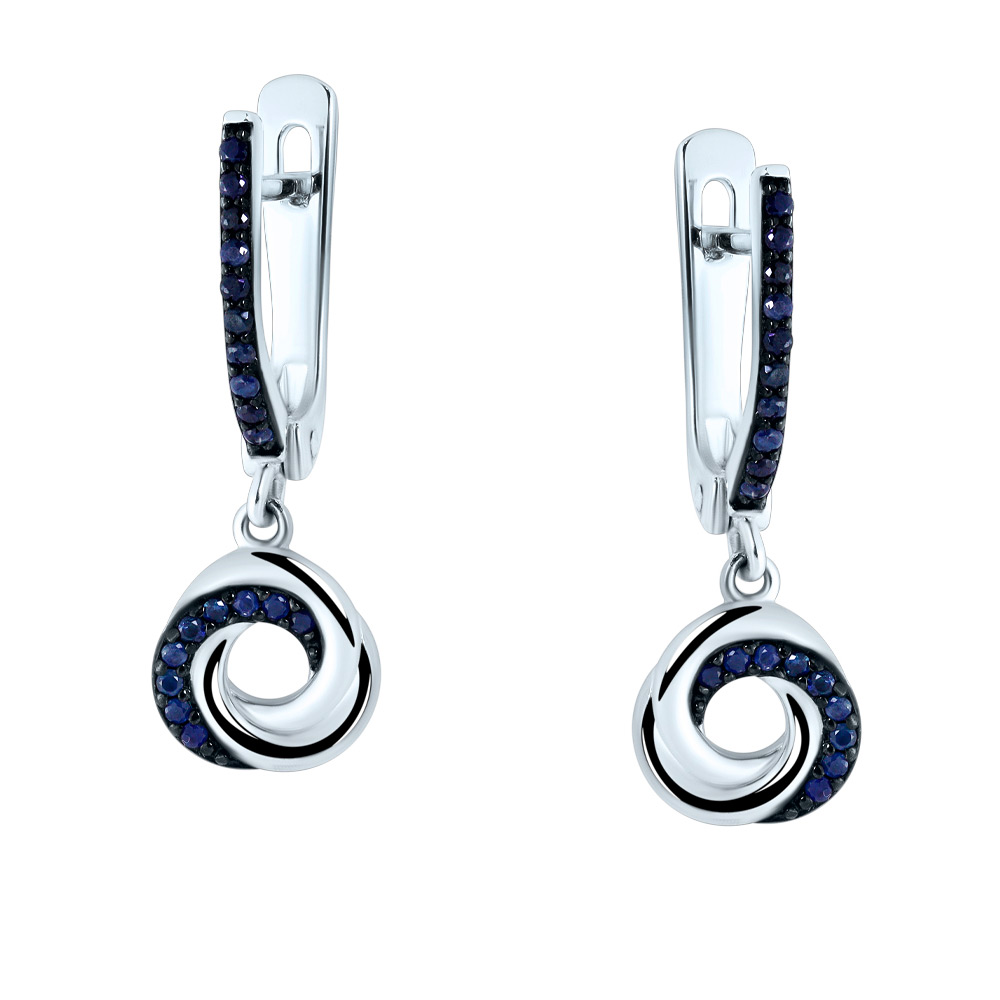 Серьги из серебра INCRUA ETL-051-E-BS