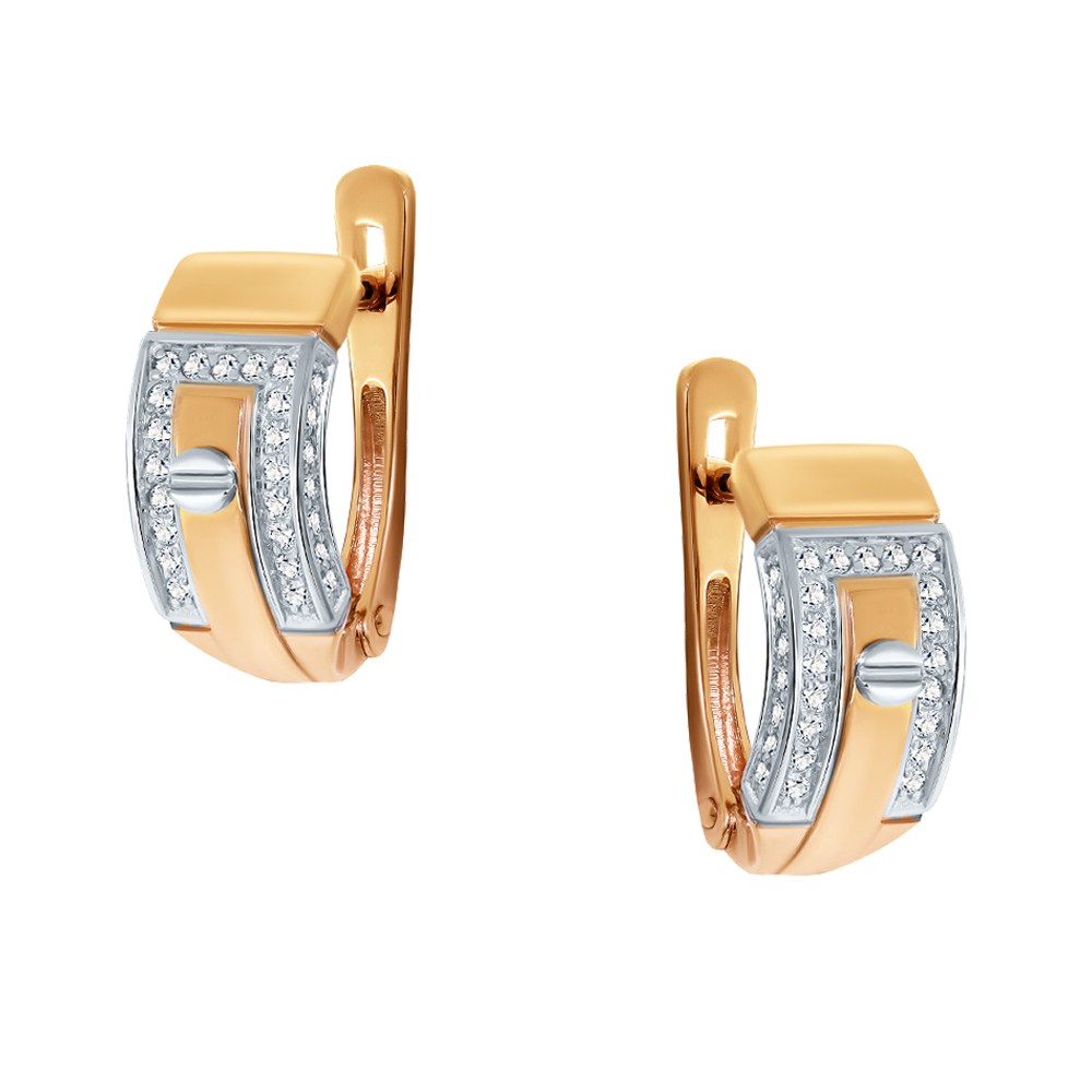 Серьги из золота CORONA С5049