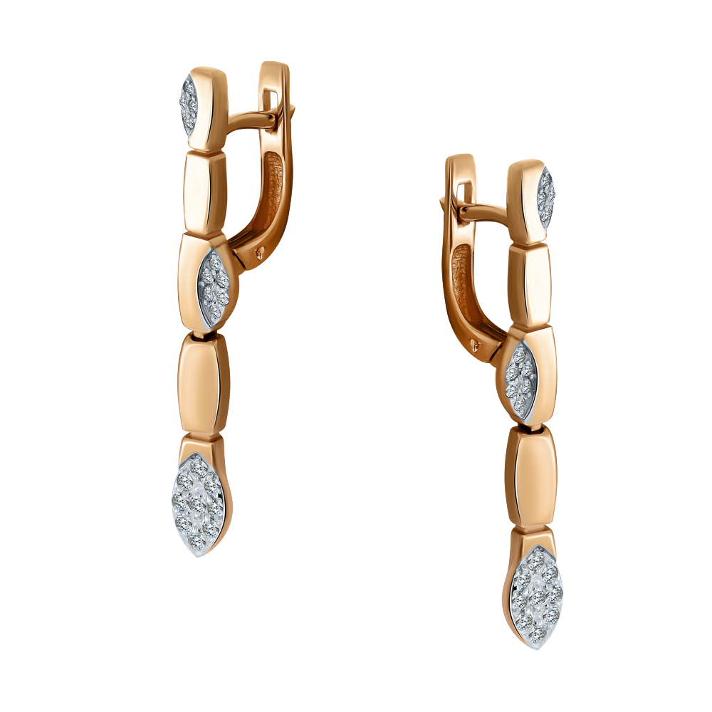 Серьги из золота CORONA С5083