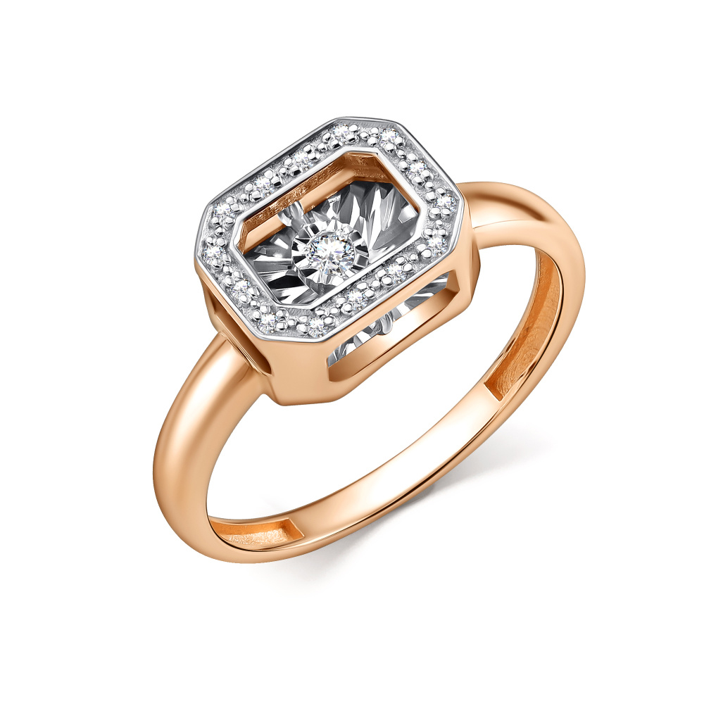 Кольцо с бриллиантом grigoriev 01-11-51025-31-00