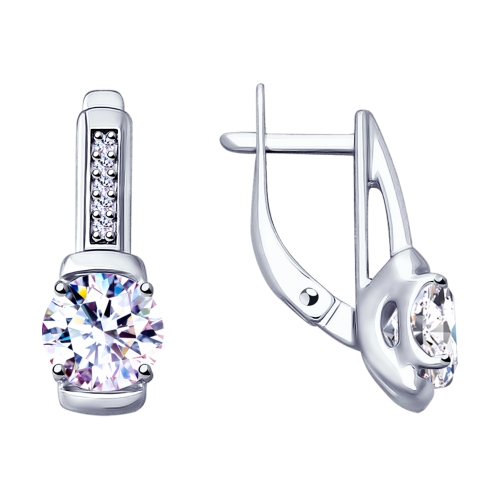 Серьги из серебра SOKOLOV 94022951