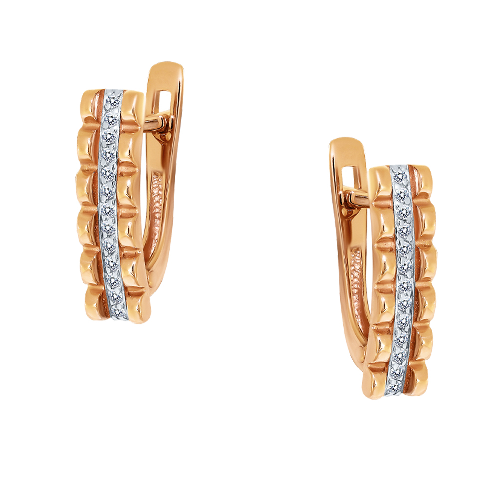 Серьги из золота CORONA С4883
