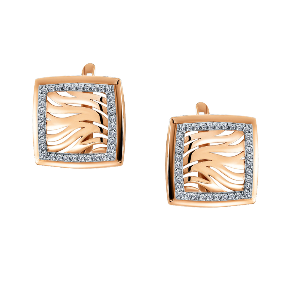 Серьги из золота Алекси 022648