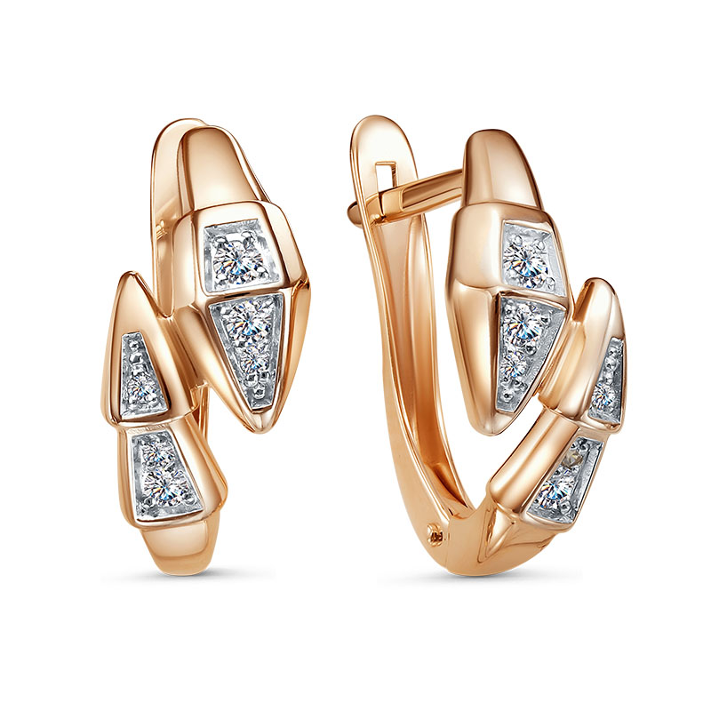 Серьги из золота RUSGOLDART 2696607 1 1 1