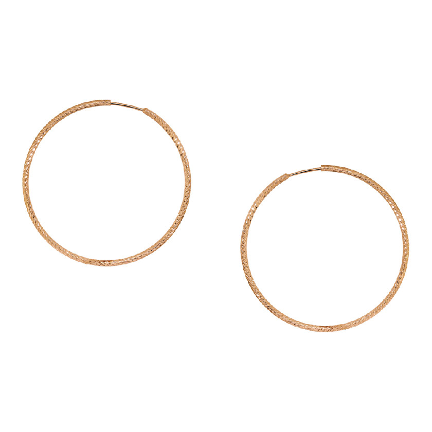 Серьги кольца из золота BERGER 020040-32