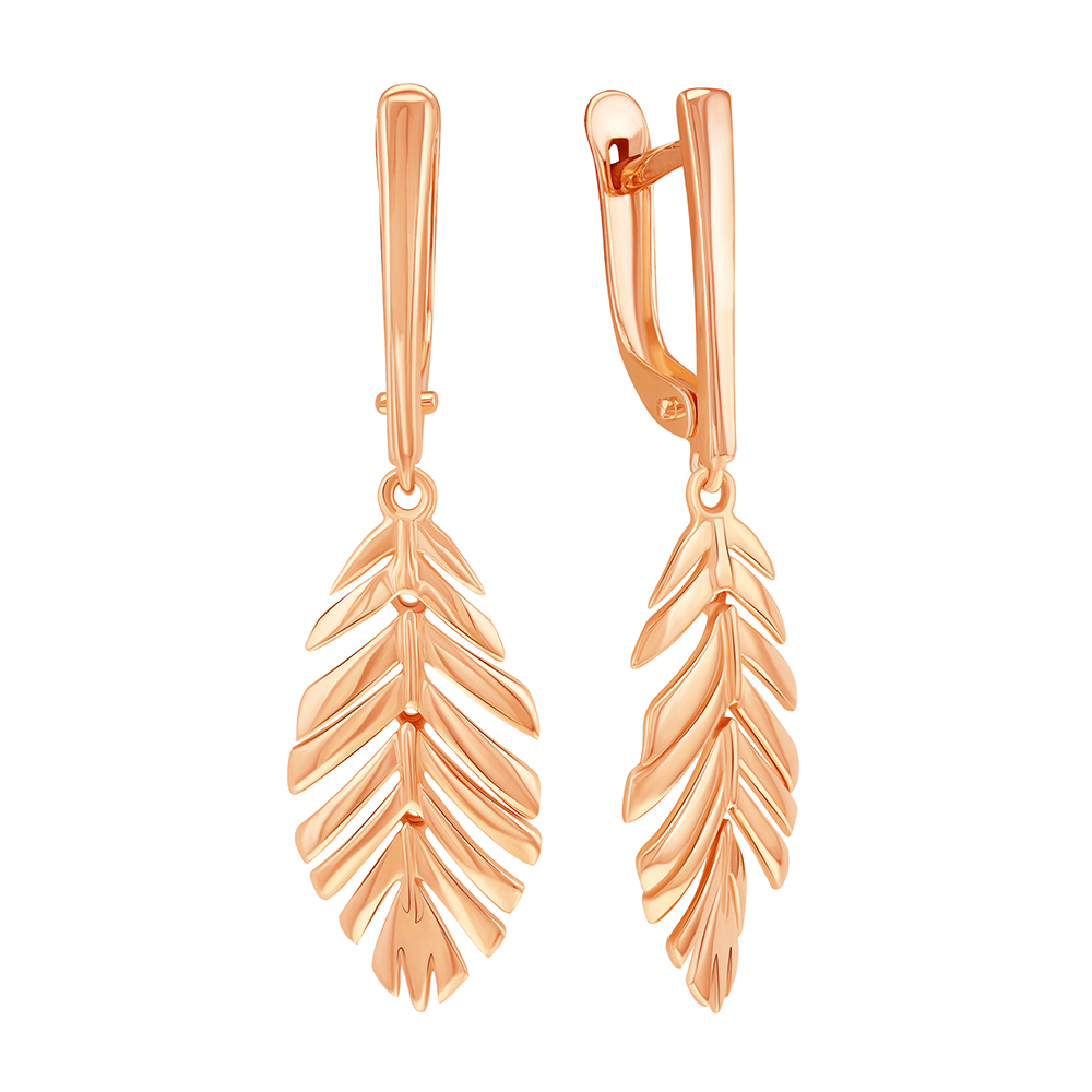 Серьги из золота ZOLOTYE UZORY 00-62-0381-00