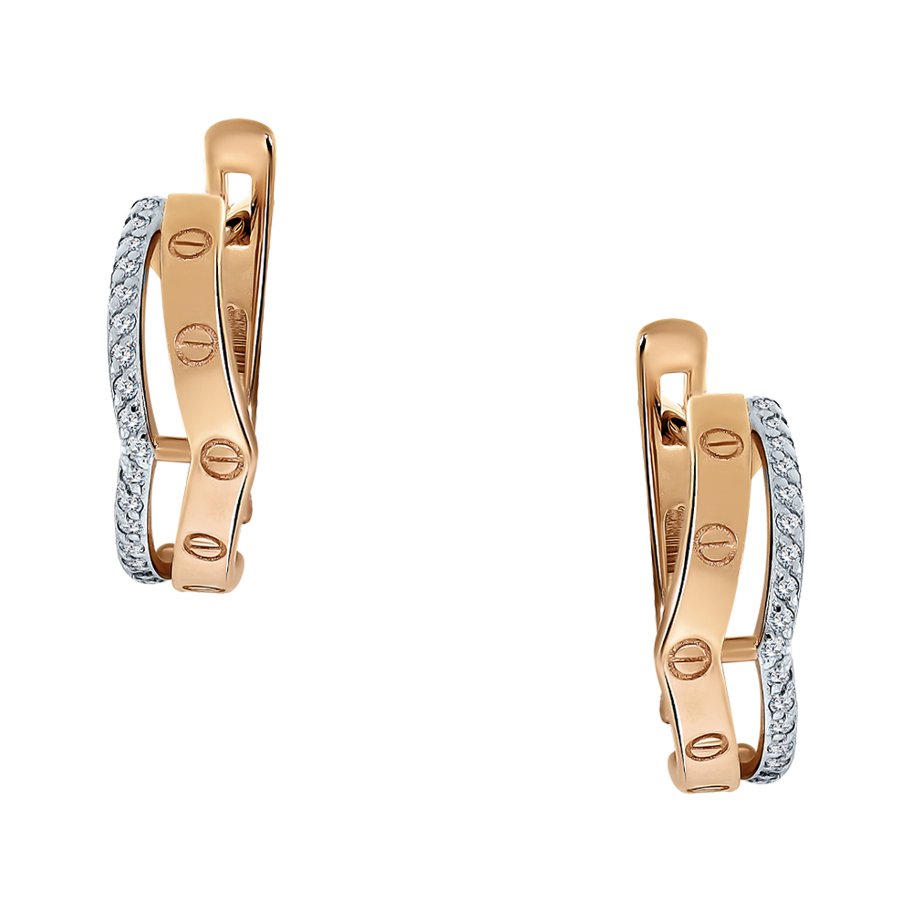 Серьги из золота CORONA С4835
