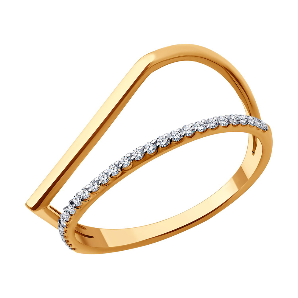 Кольцо из золота SOKOLOV 019532