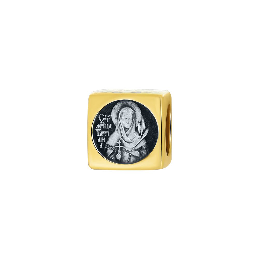 Подвеска бусина из серебра 960 Елизавета 5174КЛ