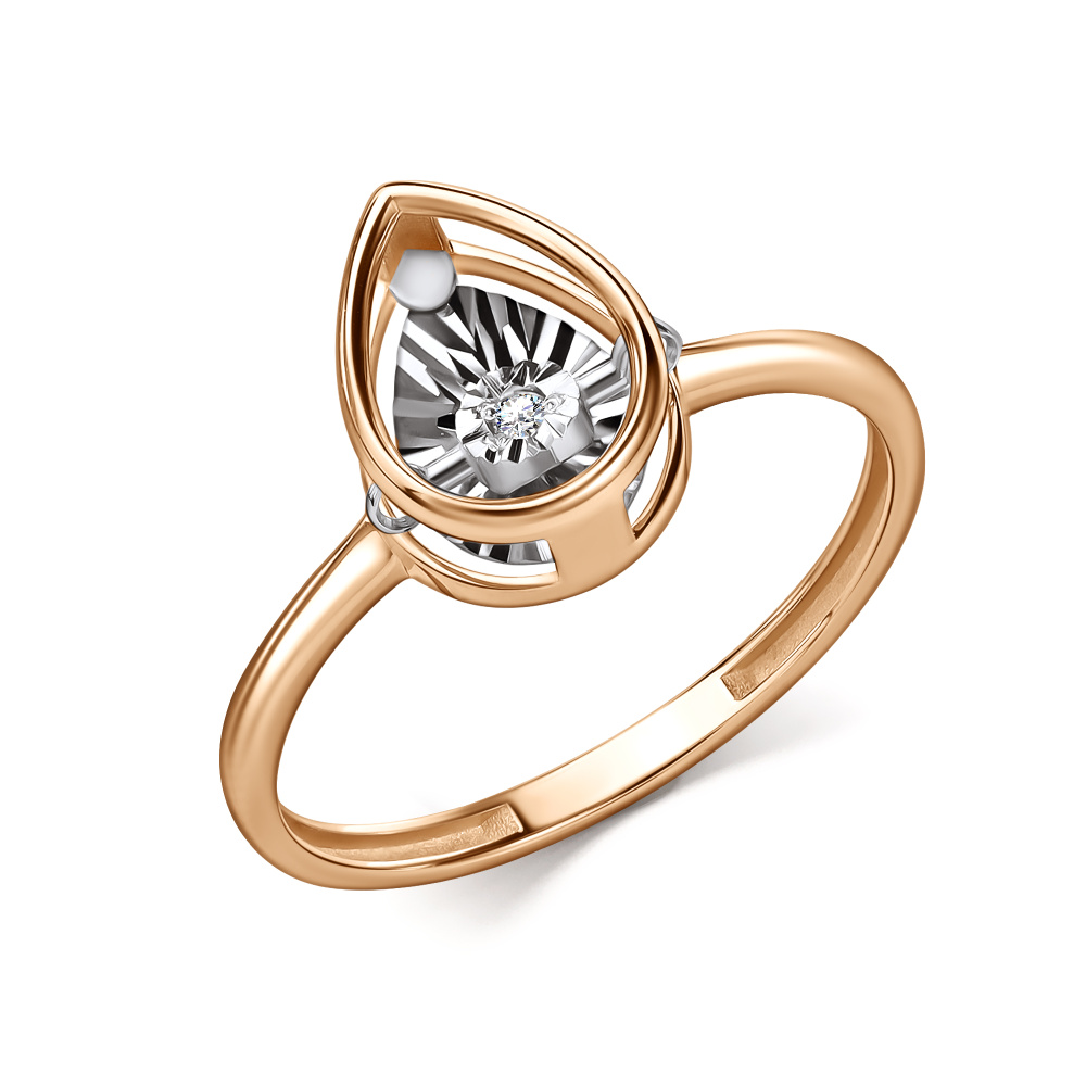 Кольцо с бриллиантом grigoriev 01-11-51202-11-00