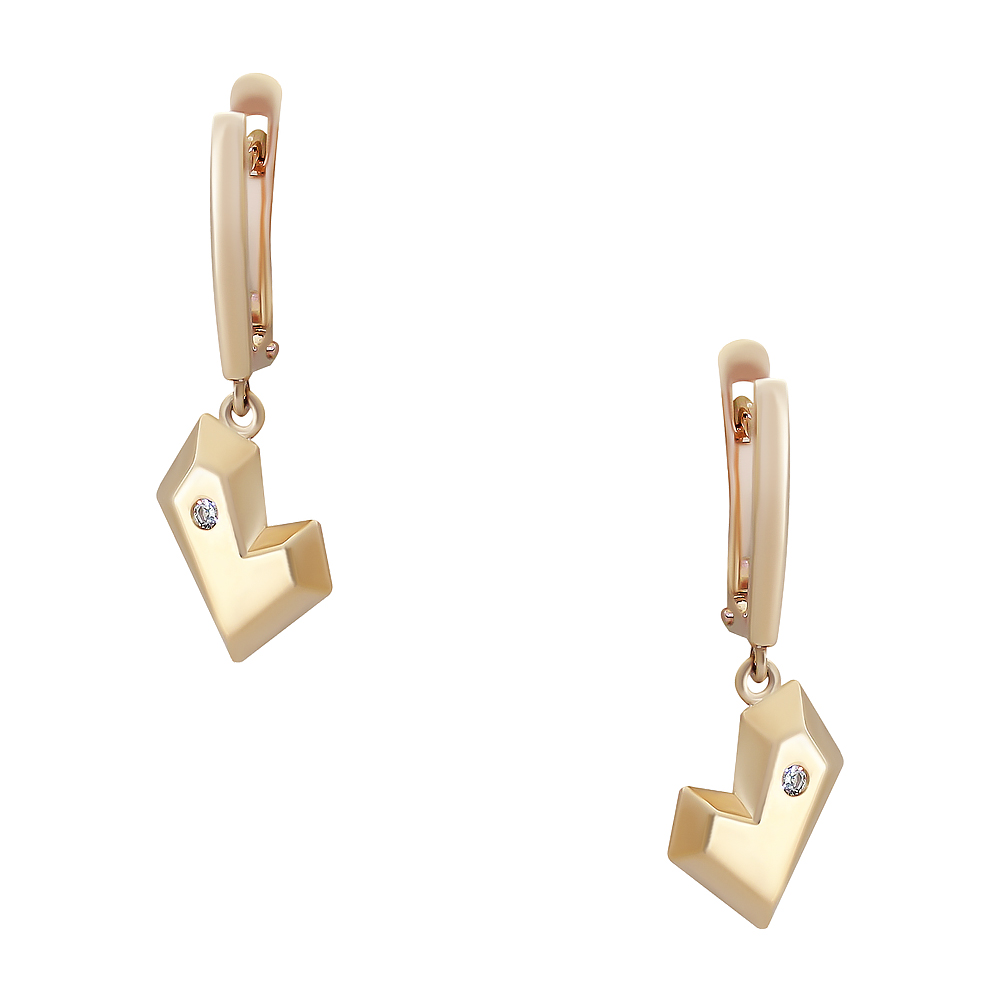 Серьги из золота SOKOLOV 029337