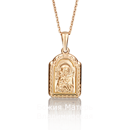 Подвеска из золота Платина 03-2412-00-000-1110-01