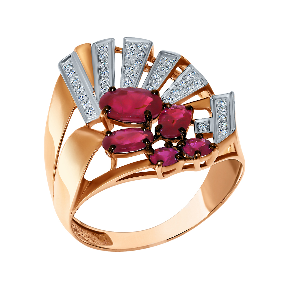 Кольцо с бриллиантом АЛЕКСАНДРА 4011813 №18 1