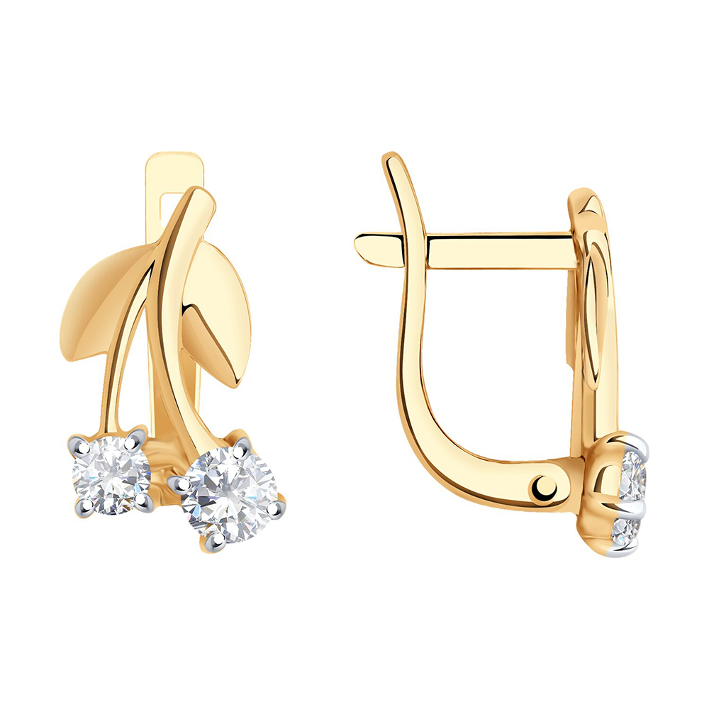 Серьги детские из золота SOKOLOV 026688