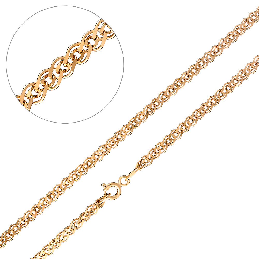 Цепь из серебра Сильвер Лайн НДп 28 40