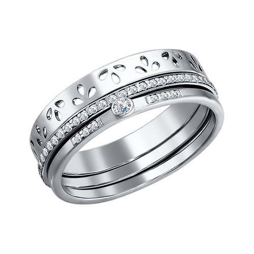 Кольцо из серебра SOKOLOV 94010696