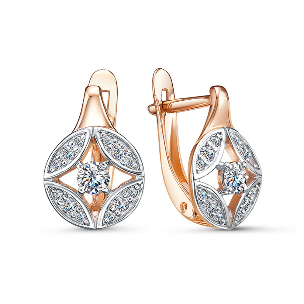 Серьги из золота RUSGOLDART 2555307 1 1 1