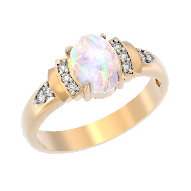 Кольцо из золота АРИНА 1023681-11130-O