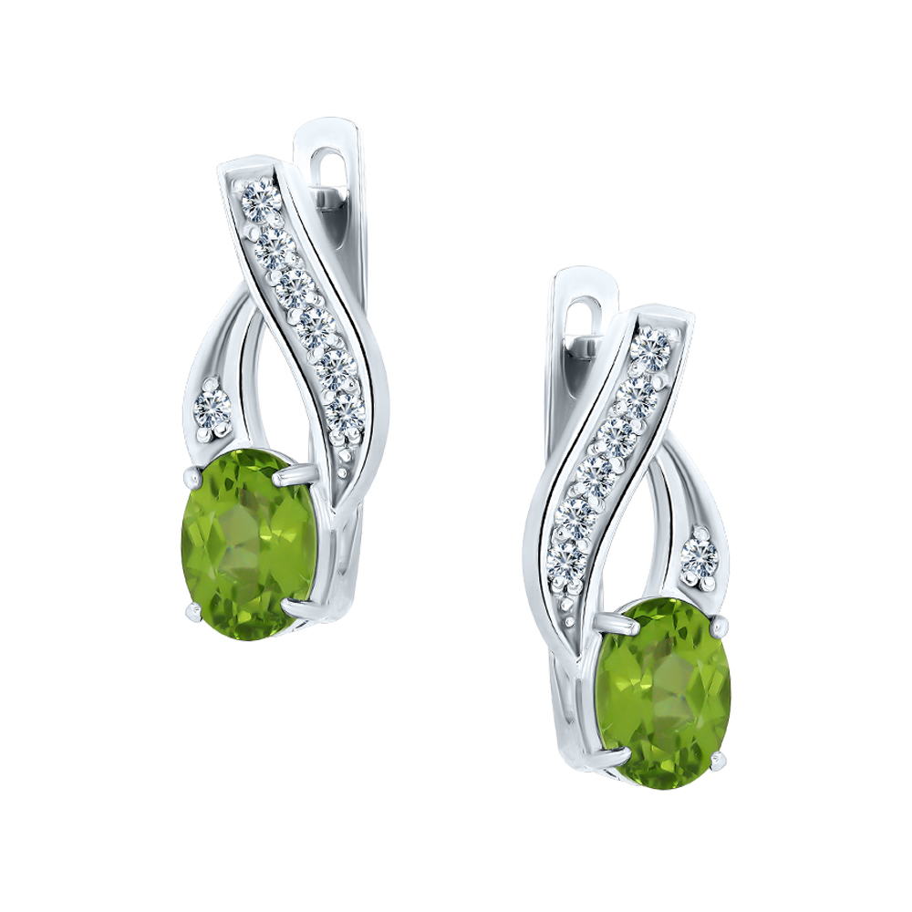 Серьги из серебра Русский СтилЬ 16233802