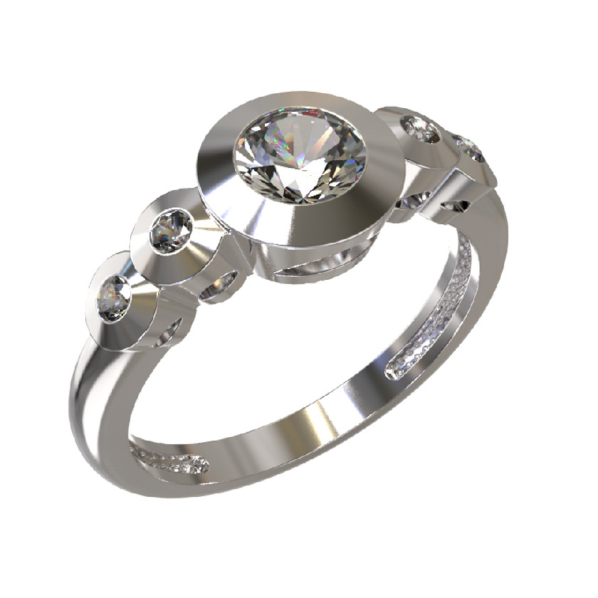 Кольцо из серебра АРИНА 1032711-01210