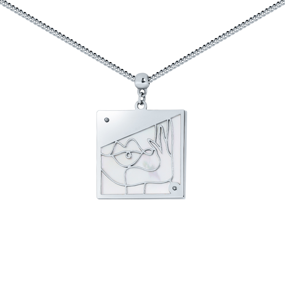 Колье из серебра SOKOLOV 83070038