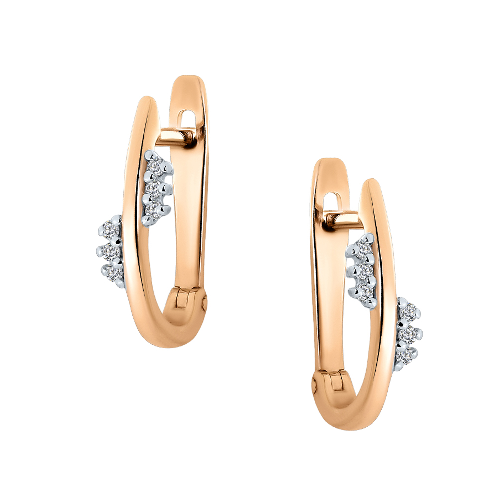 Серьги с бриллиантом АРИНА 1056222-11240