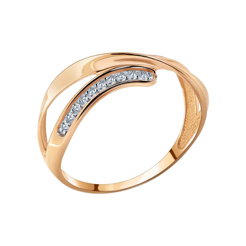 Кольцо из золота DEL'TA 1106727