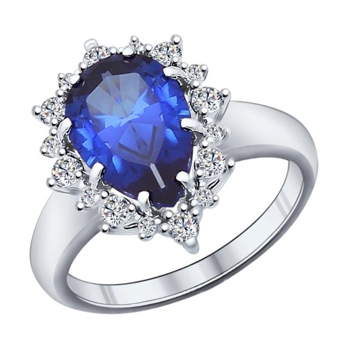 Кольцо из серебра SOKOLOV 88010017