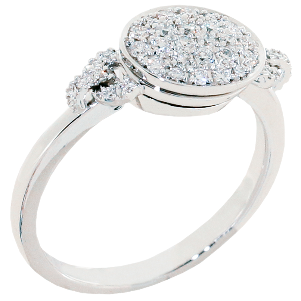 Кольцо с бриллиантом Арт-Модерн 010665-Б