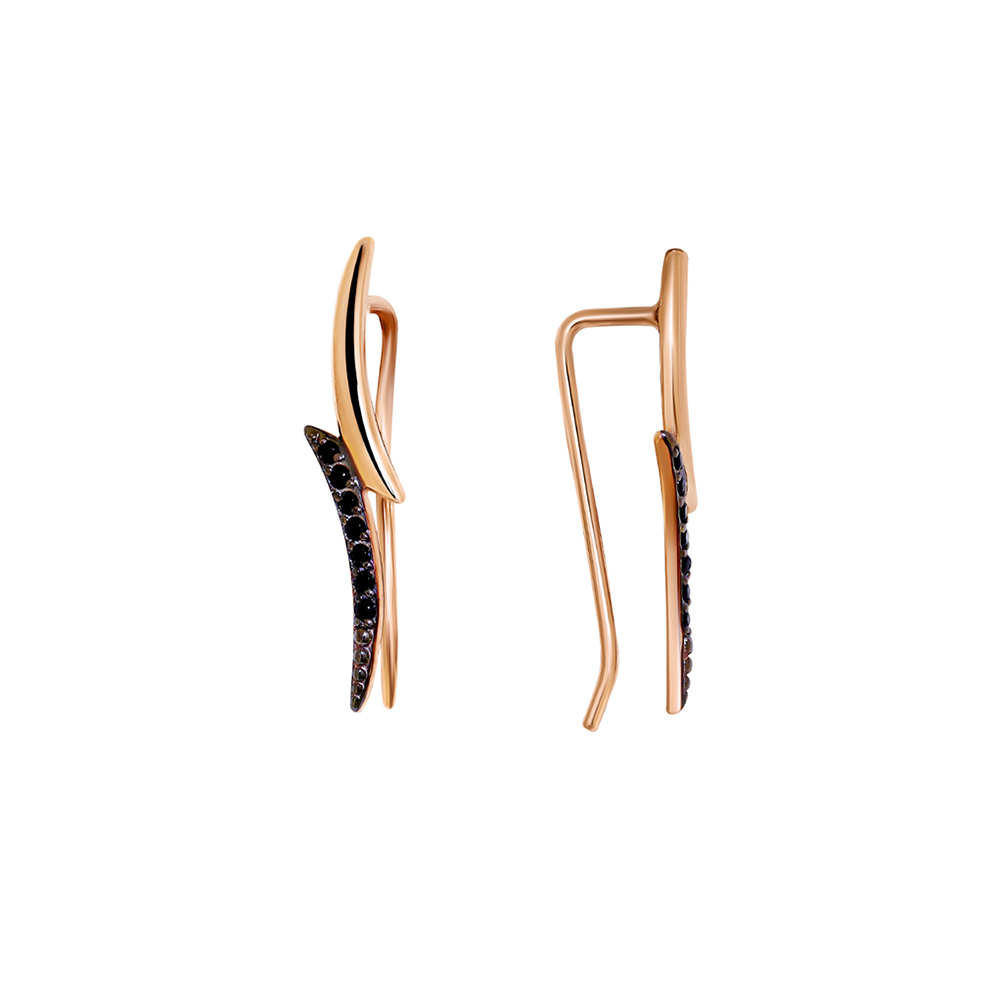 Серьги клаймберы из золота SOKOLOV 51-120-01648-2