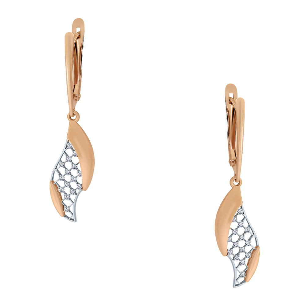 Серьги из золота RUSGOLDART 2547907 1 1 1
